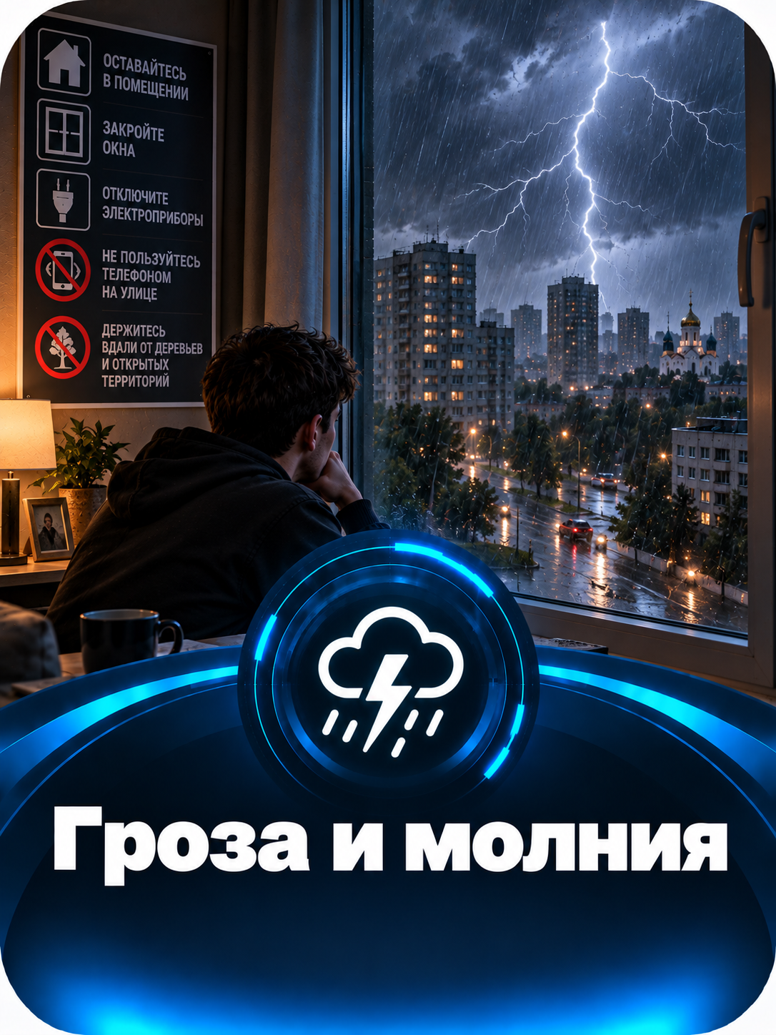 Гроза и молния